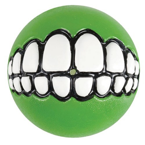 Bola Dispensadora de Petiscos Grinz Verde para Cães