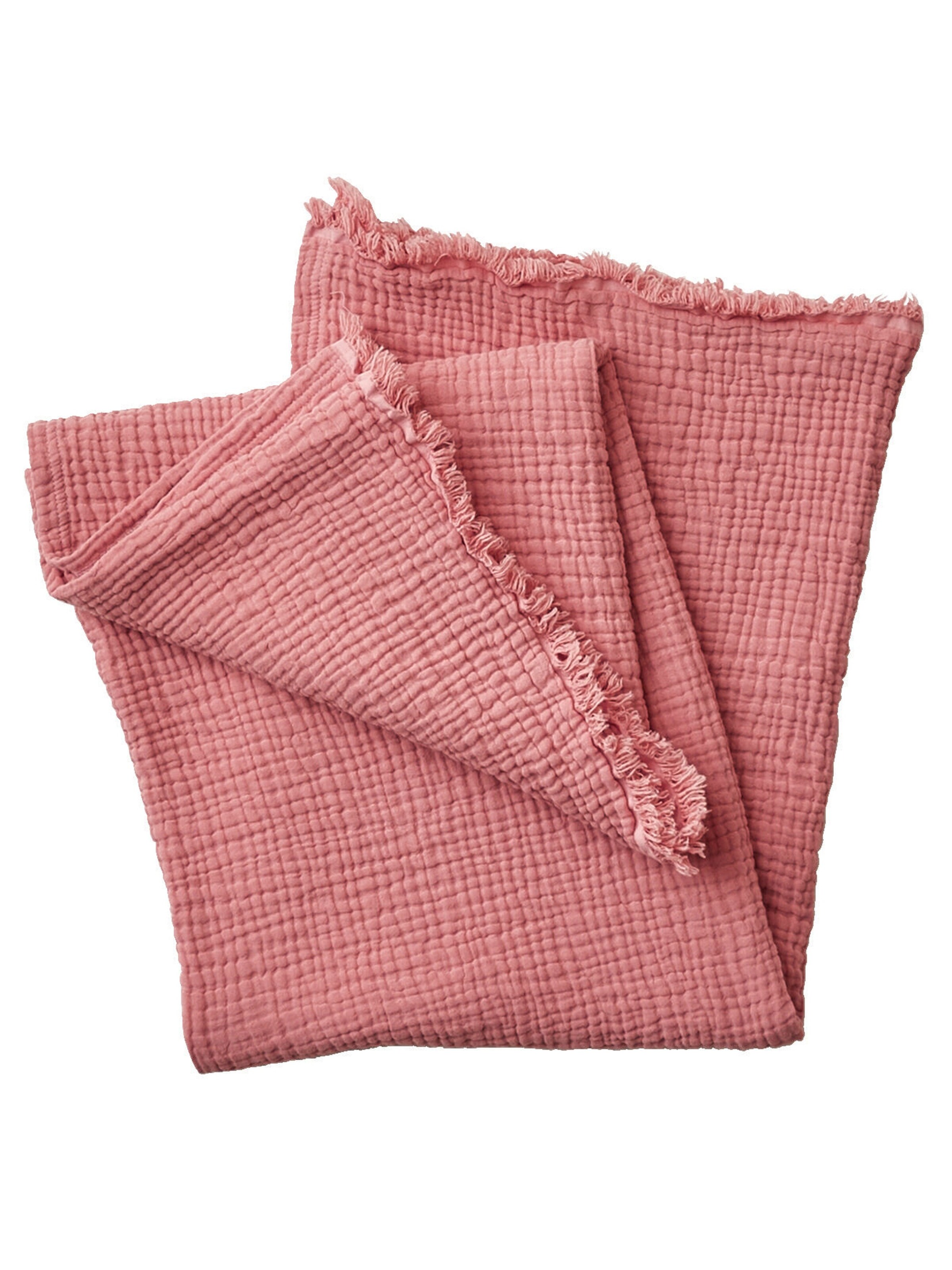 Vertbaudet Bio-Kollektion: Kinder Decke, Musselin rosa