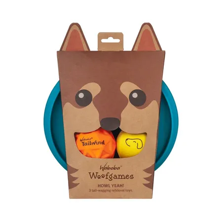 Waboboa Woofgames Hundebälle 3er Set