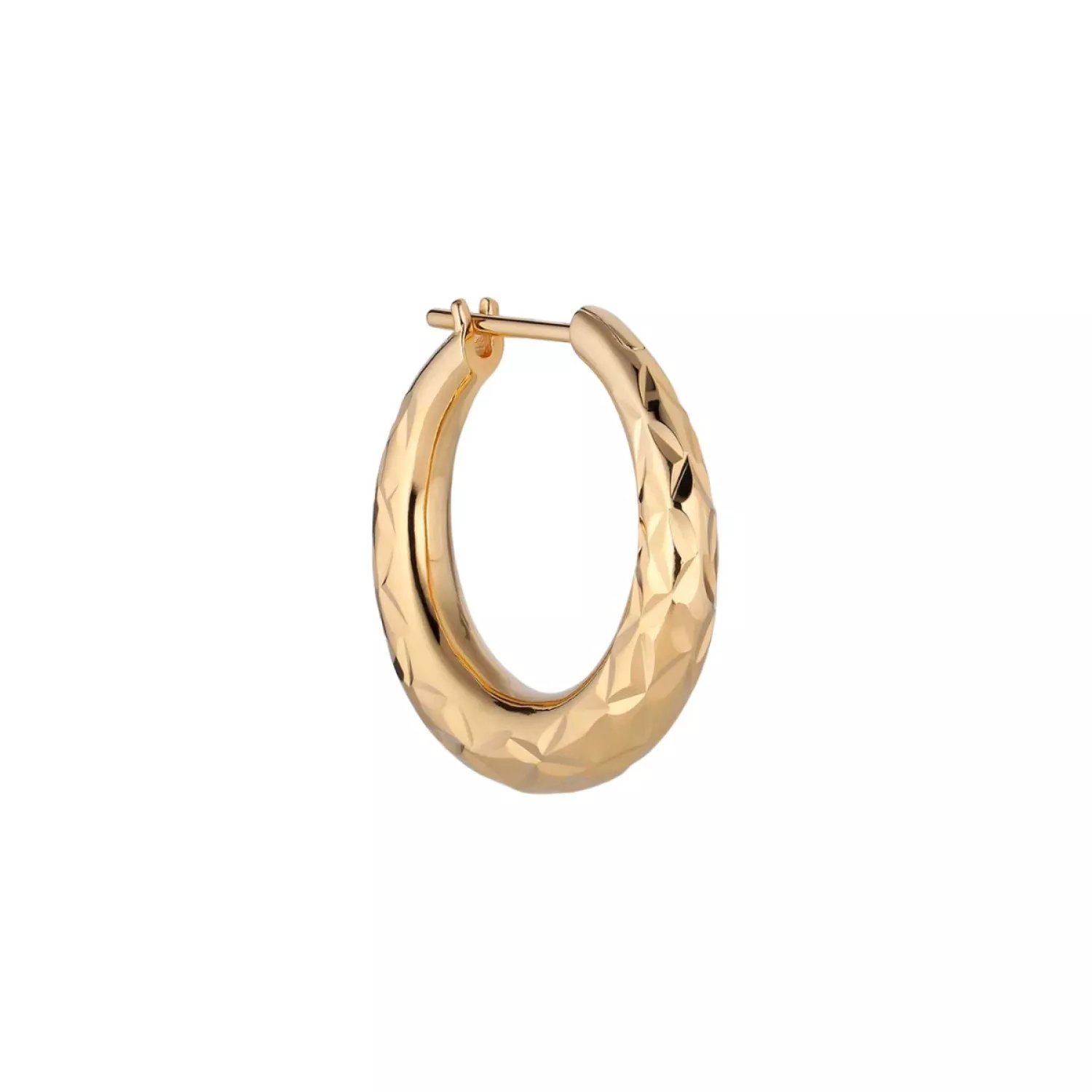 Jane Kønig Rhombus Ørering Single 18 kt. Forgyldt Sølv RRE01-G-AW2000