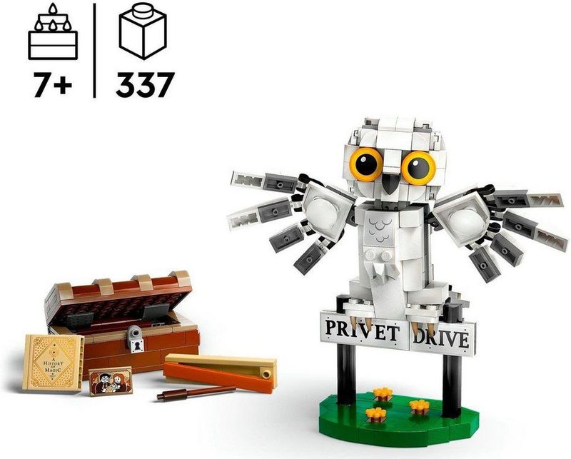 LEGO Harry Potter - Hedwig op 4 Privet Drive - Bouwspeelgoed - 76425