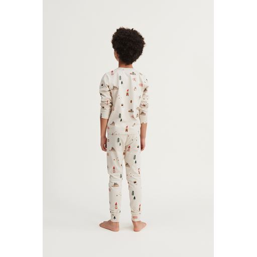 Liewood Wilhelm Pyjamassæt, Holiday/Sand, 116 cm