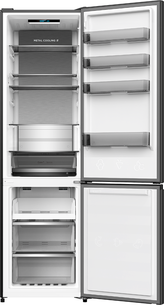 Friac Koel-vriescombinatie UD3700DIXNF - 405 L -  Inox - No Frost