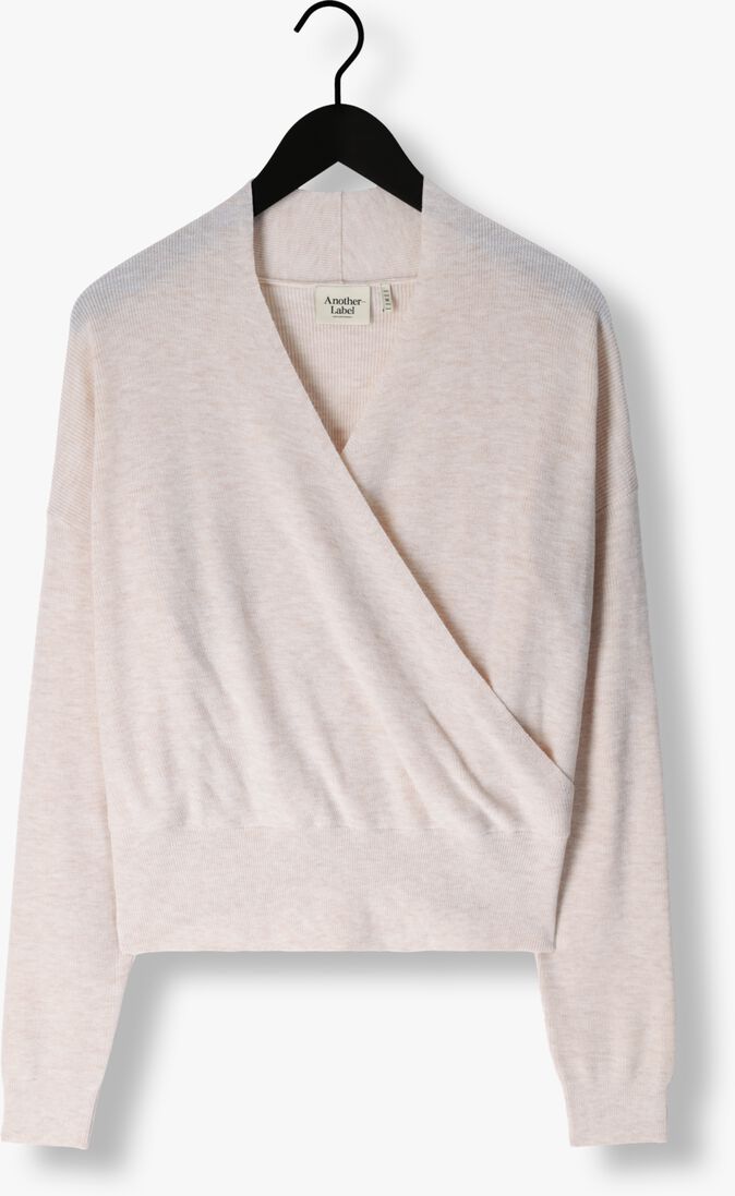 ANOTHER LABEL gebroken wit another label trui len knitted pull l/s