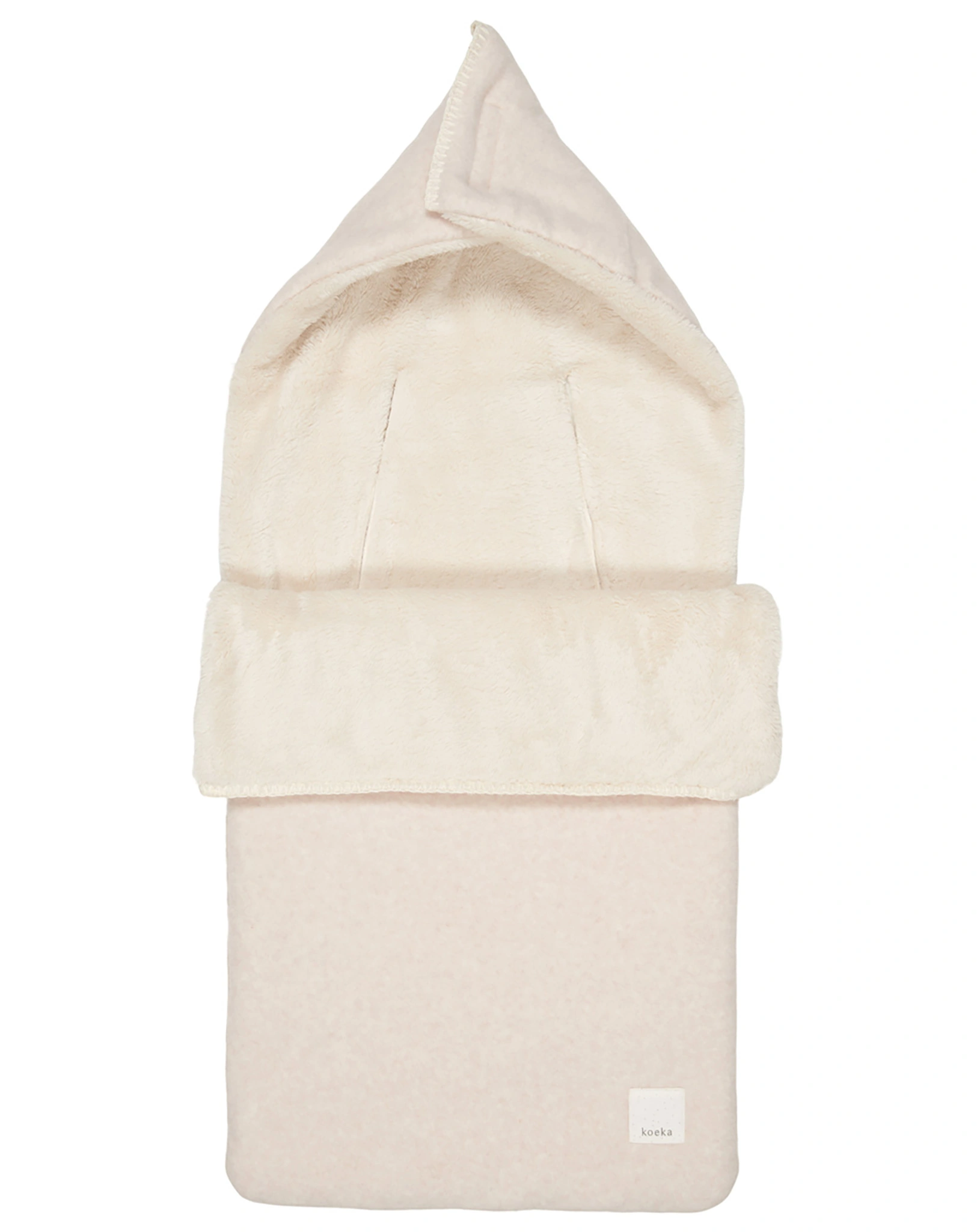 Plüsch-Fußsack PLÜSCH DENVER in creme