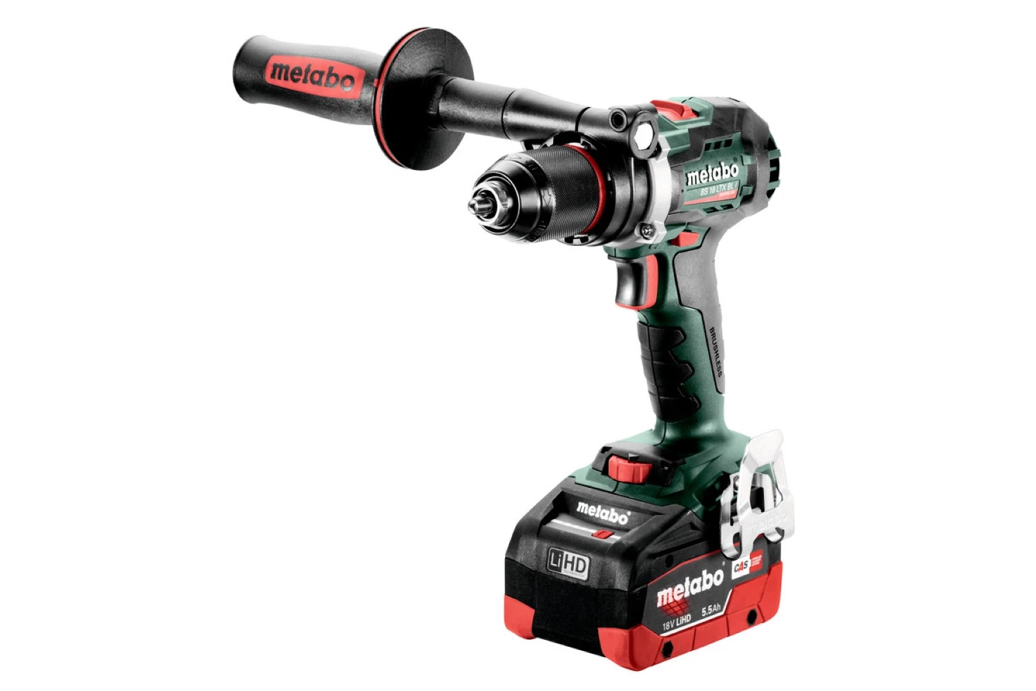 Metabo BS 18 LTX BL I 18V Li-ion accu boor-/schroefmachine set (2 x Li-Power 5.2 Ah) in metaBOX - koolborstelloos - 602358650
