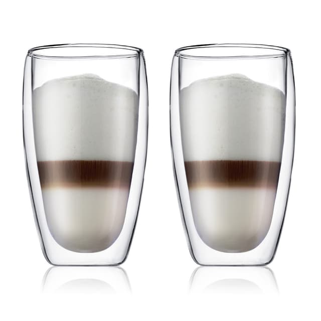 Bodum 2 stk. glas PAVINA 0.45 L