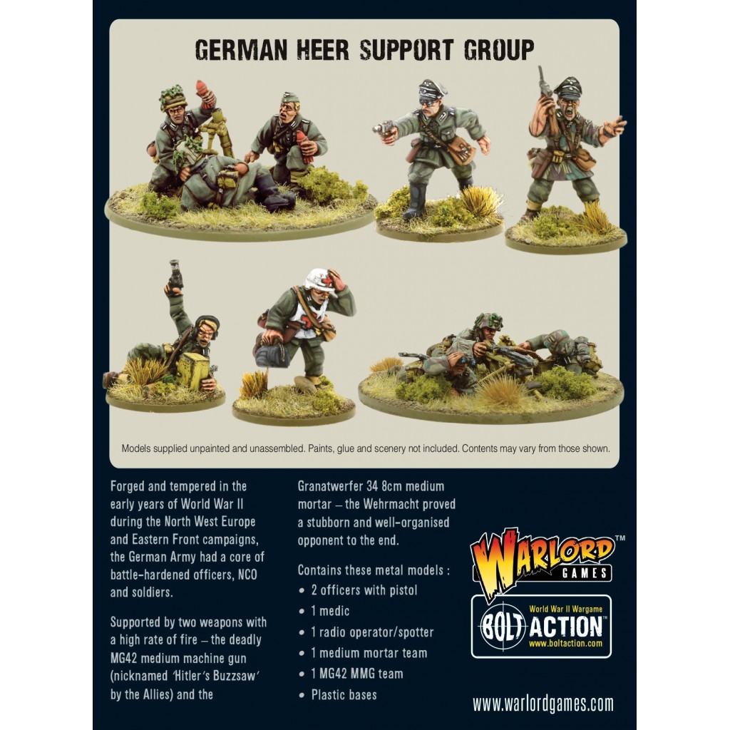 Bolt Action - German - German Heer Support Group