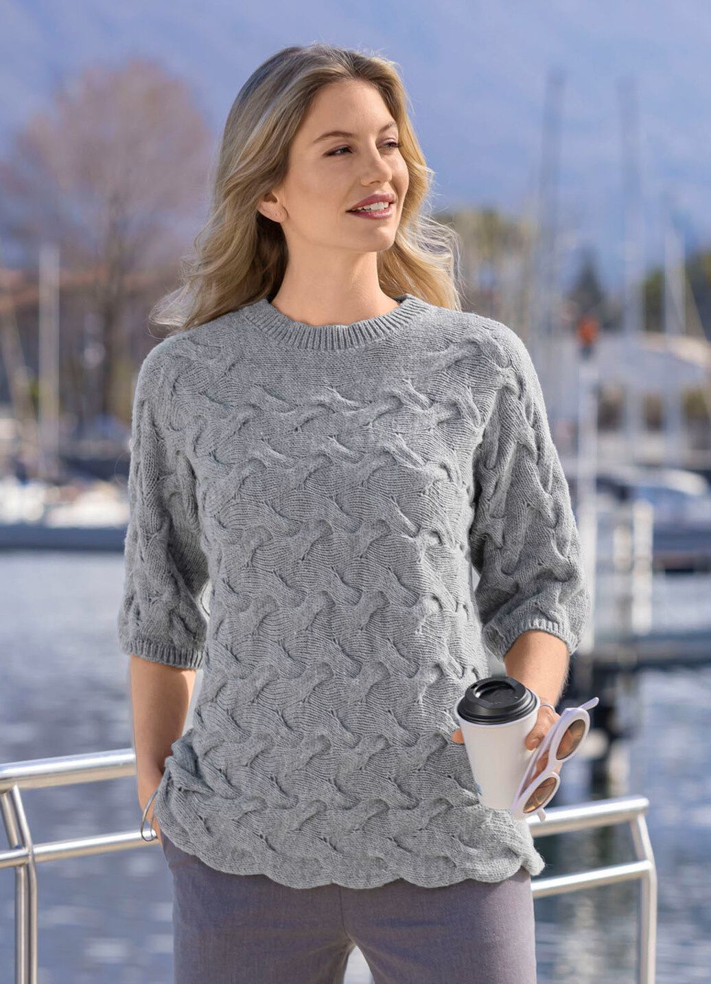 Pullover mit Alpaka