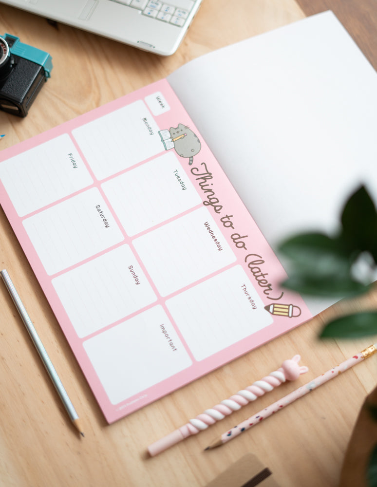 Organizador Sem A4 - Pusheen Rose