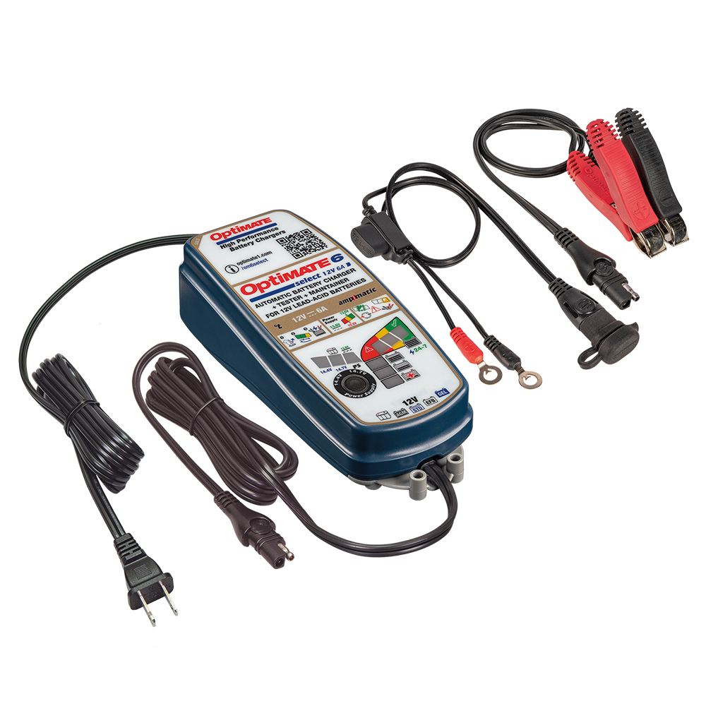 TecMate - Chargeur de batterie Optimate 6 Select TM370