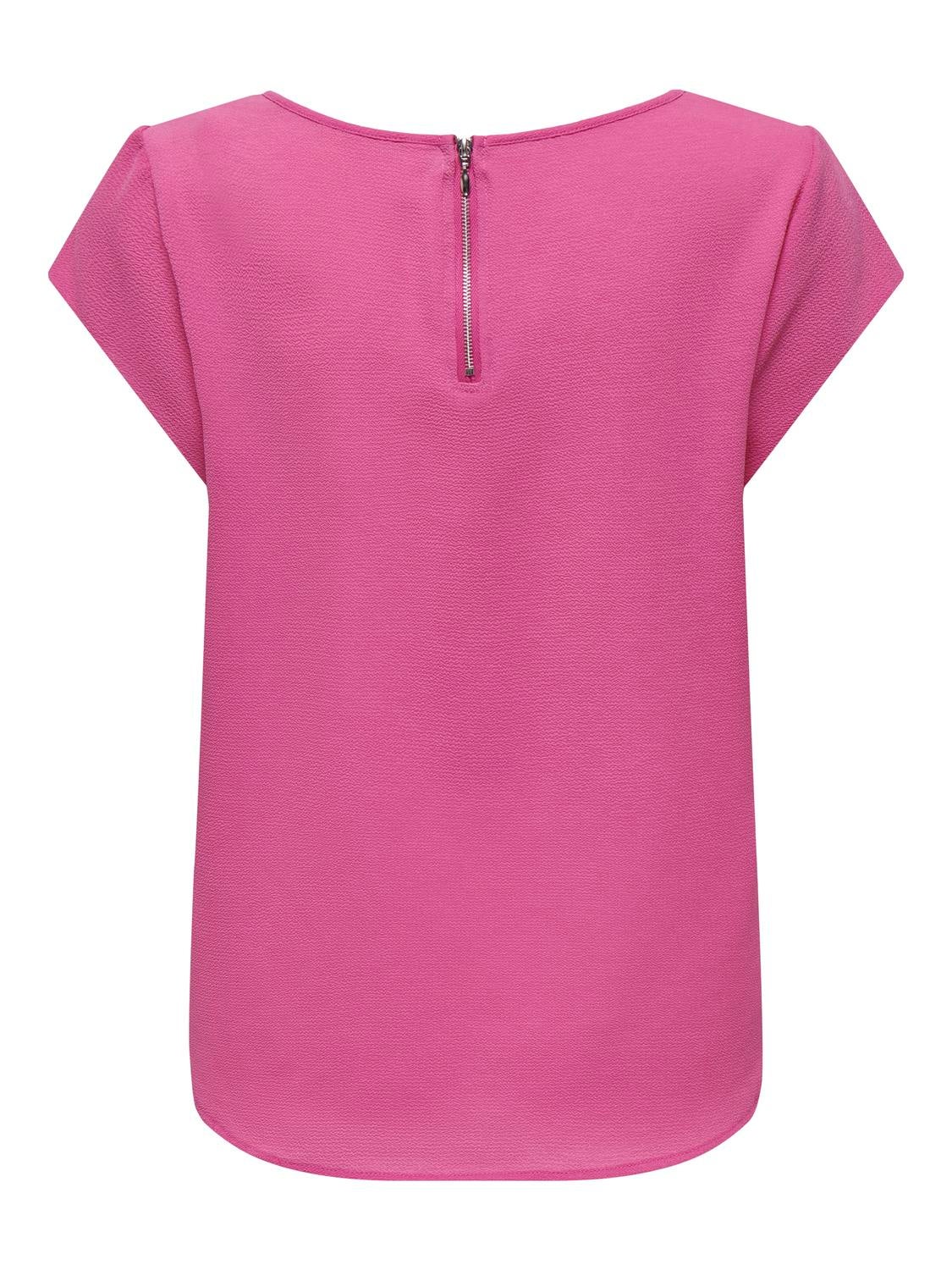 ONLVIC Top Raspberry Rose