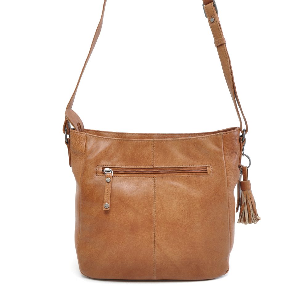 Berba Scotch Crossbody Tas Cognac