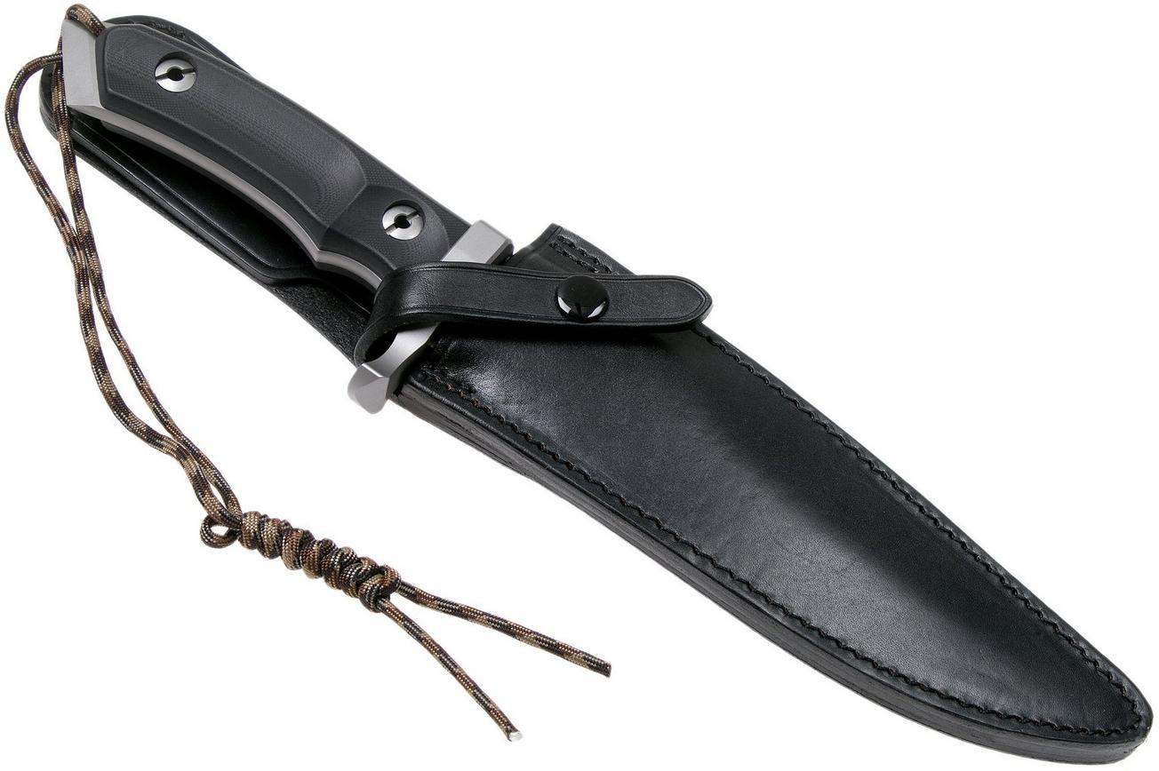 Pohl Force MK-8 Leather 5002 Last Blood CNC2 Edition Rambo mes, Dietmar Pohl design