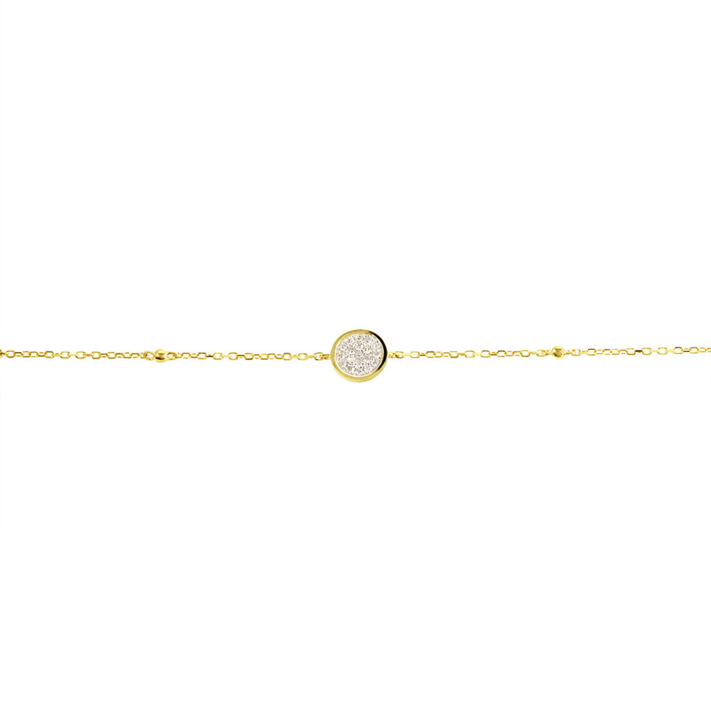 Bracelet Melisane Or Jaune Diamant