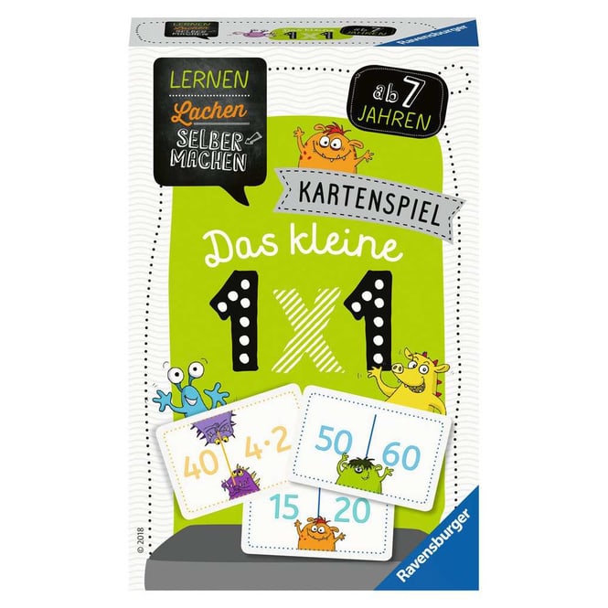 Lernen-Lachen-Selbermachen -  Kartenspiel - Das kleine 1 x 1