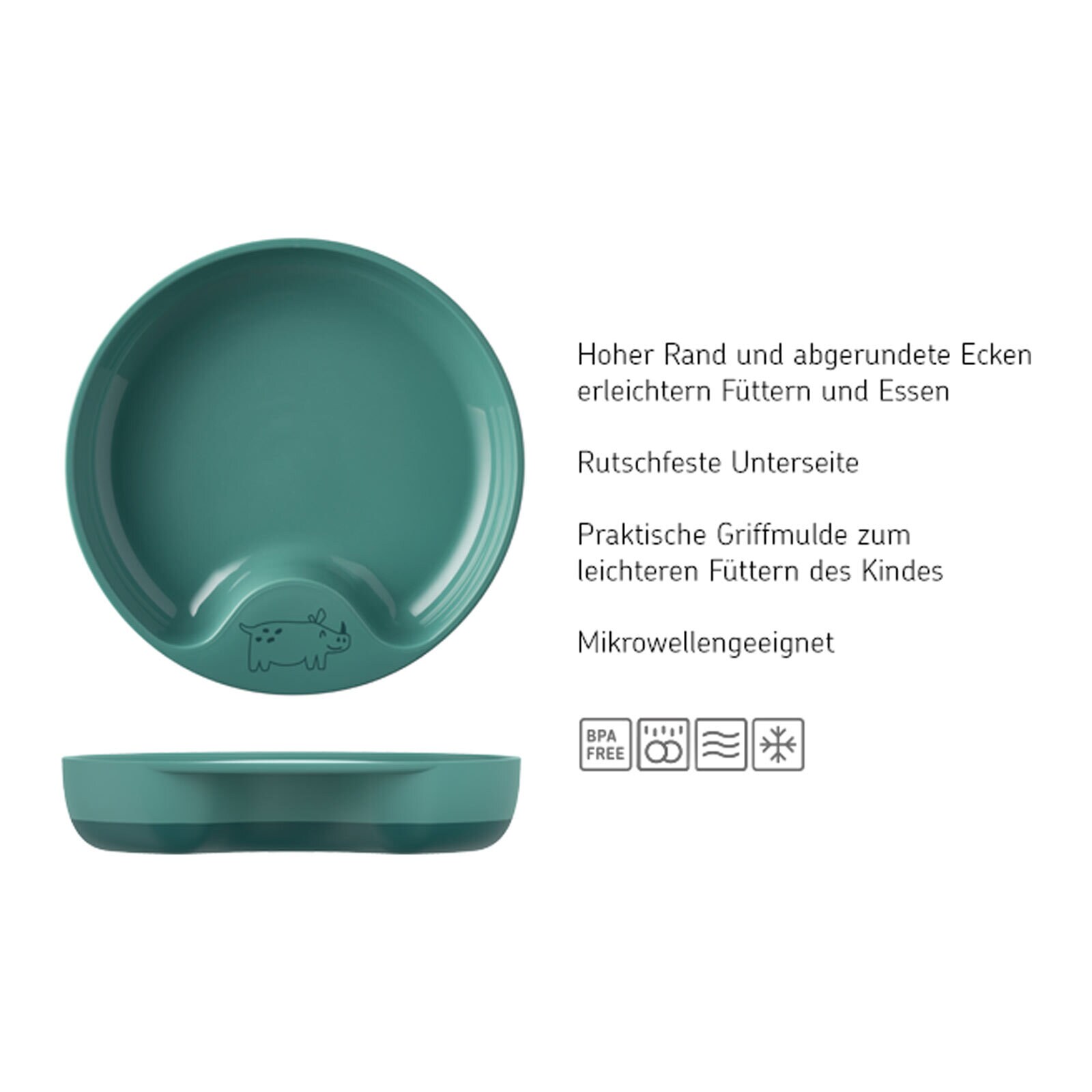 Mepal Lernteller Mio ø 17,6 cm