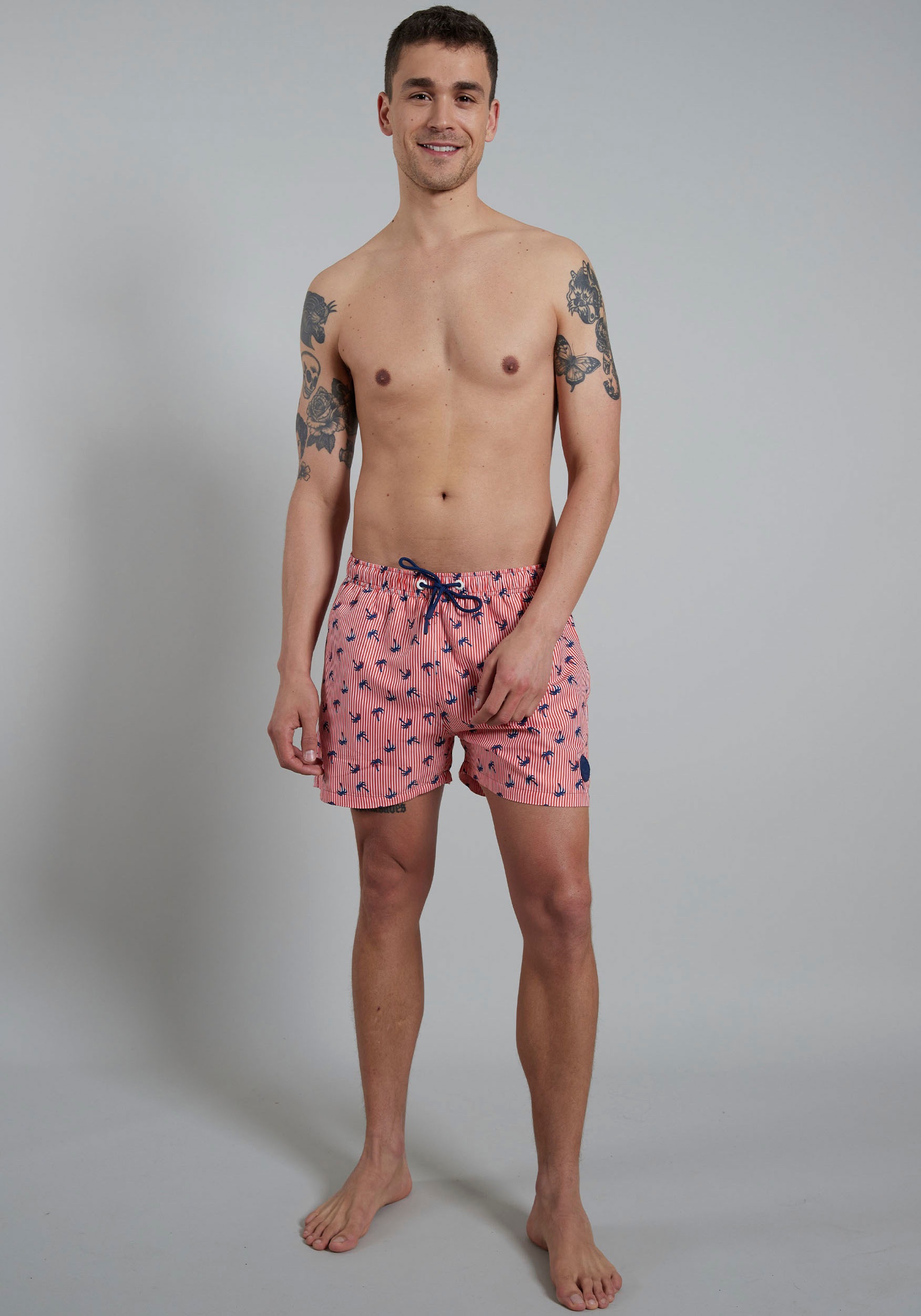 CECEBA Badeshorts , mit tollem Print für warme Sommertage, bequem, schnelltrocknend