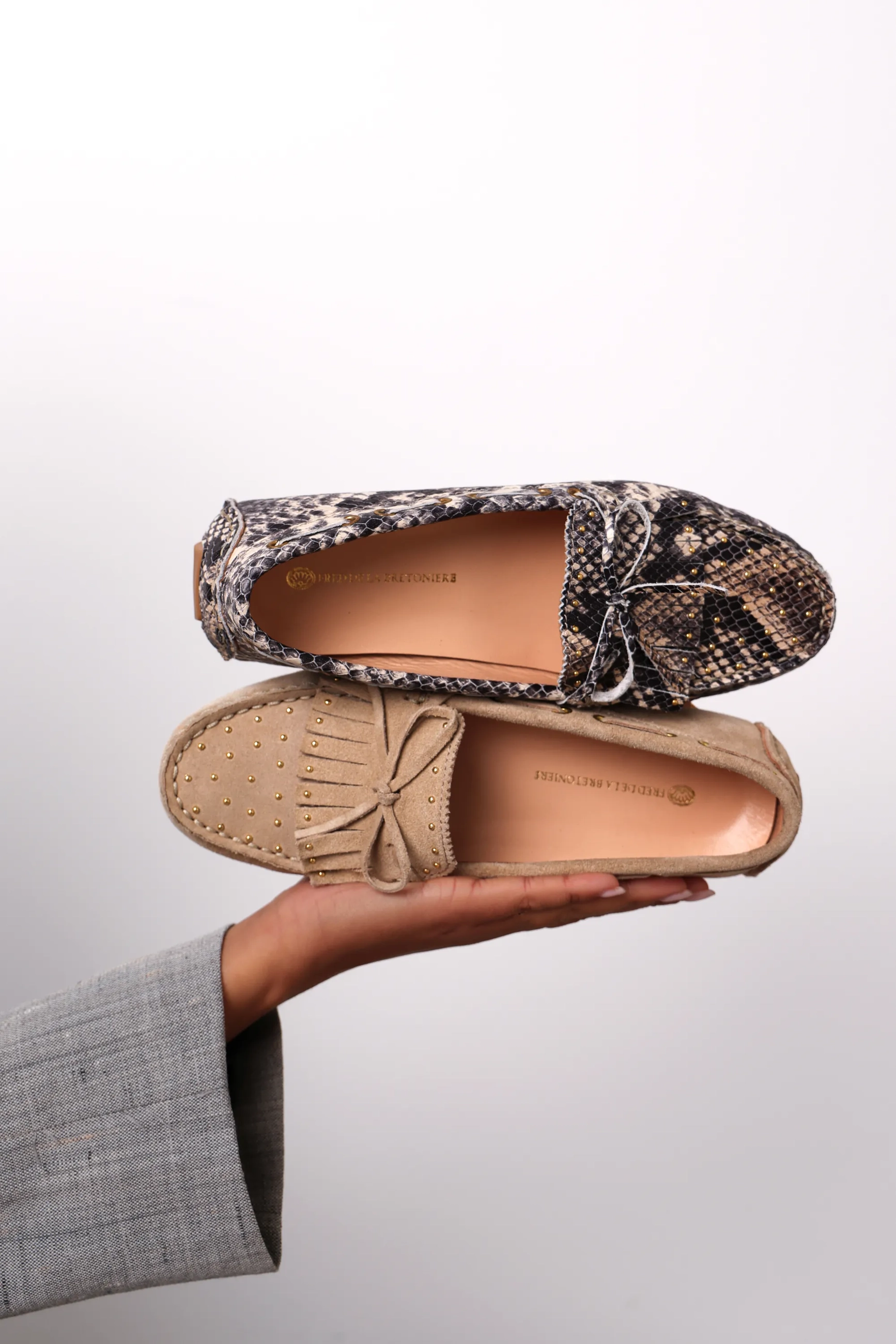 BILLY INDY  Moccasin suede Light Sand