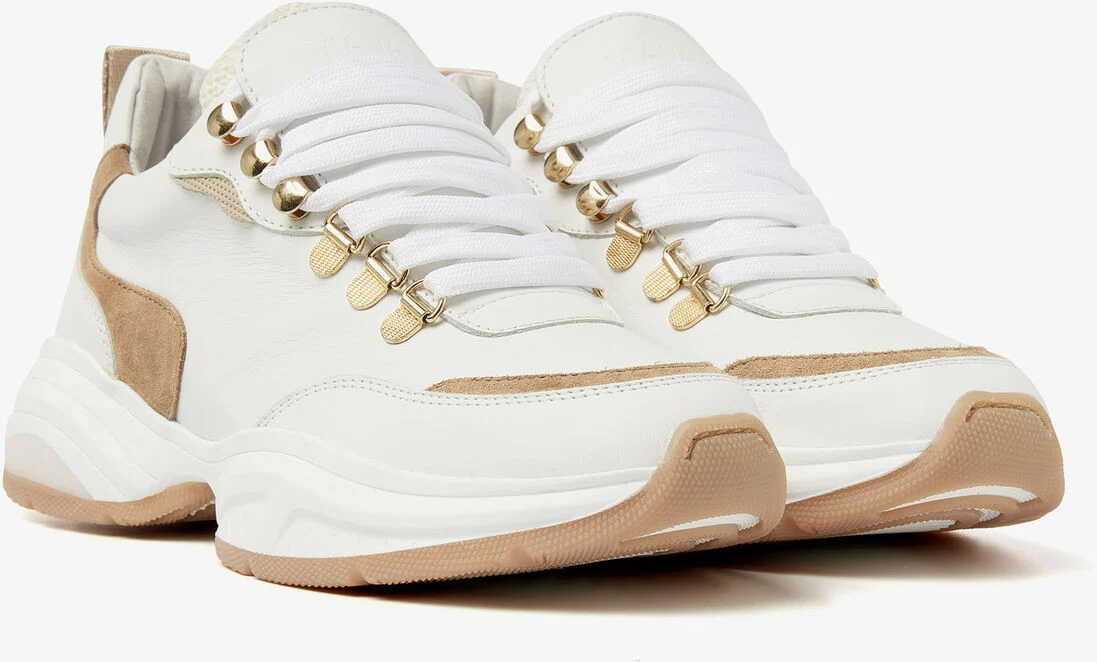 VIA VAI witte via vai lage sneakers pepper clay