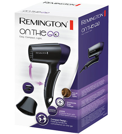 Remington H?rt?rrer - On The Go - D2400