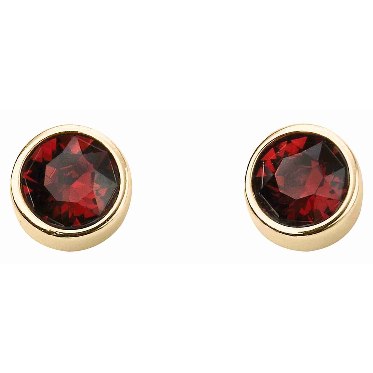 Boucle d'oreille plaqué or en argent 925/1000