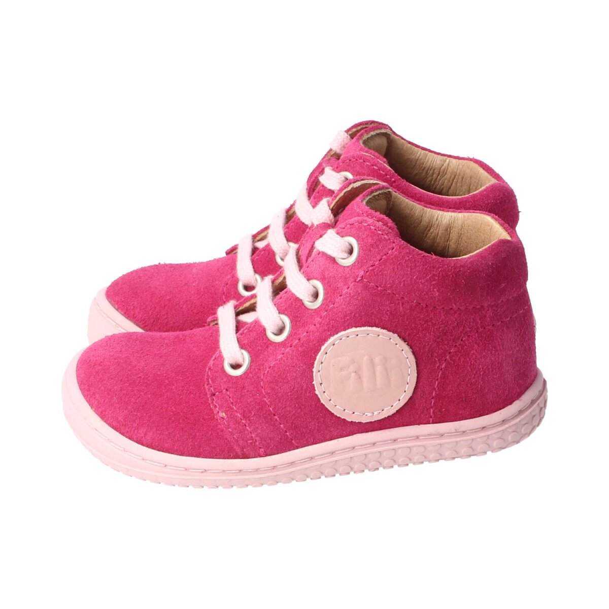 3011-6 pink GECK velours leather laces Weite/M