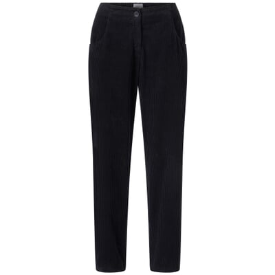 Damen-Cordhose, Dunkelblau