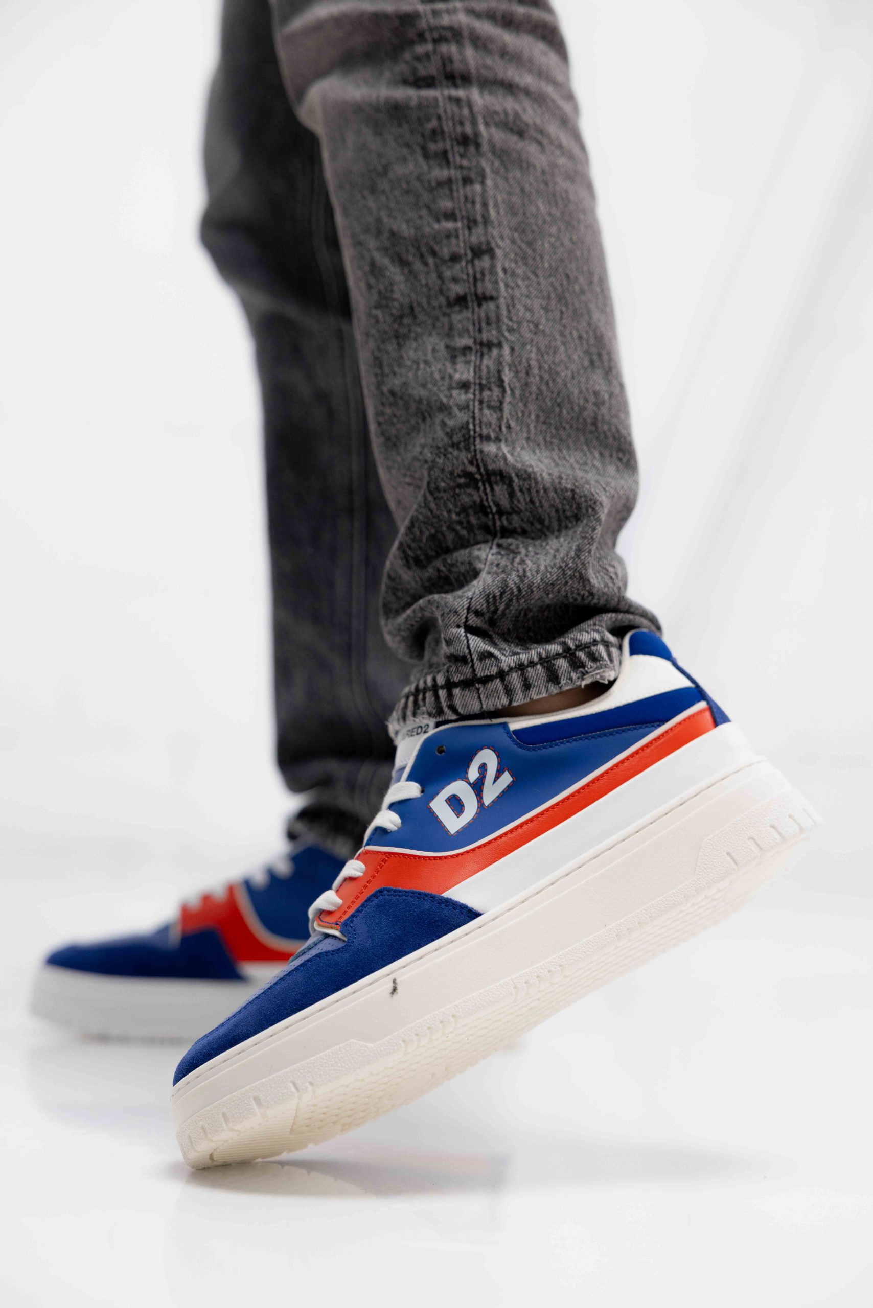 Dsquared2 77760 Sneakers Kids Blauw/Wit