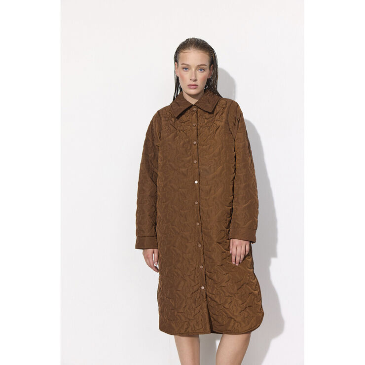 HUNKØN Ludmilla Coat Brown
