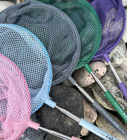 Follow the Duck Net - Telescopic Net - Dark Green