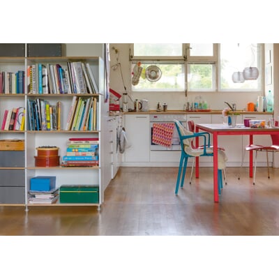 Regalsystem 1Hoch3 - Plattenelement, Doppelt, Weiß