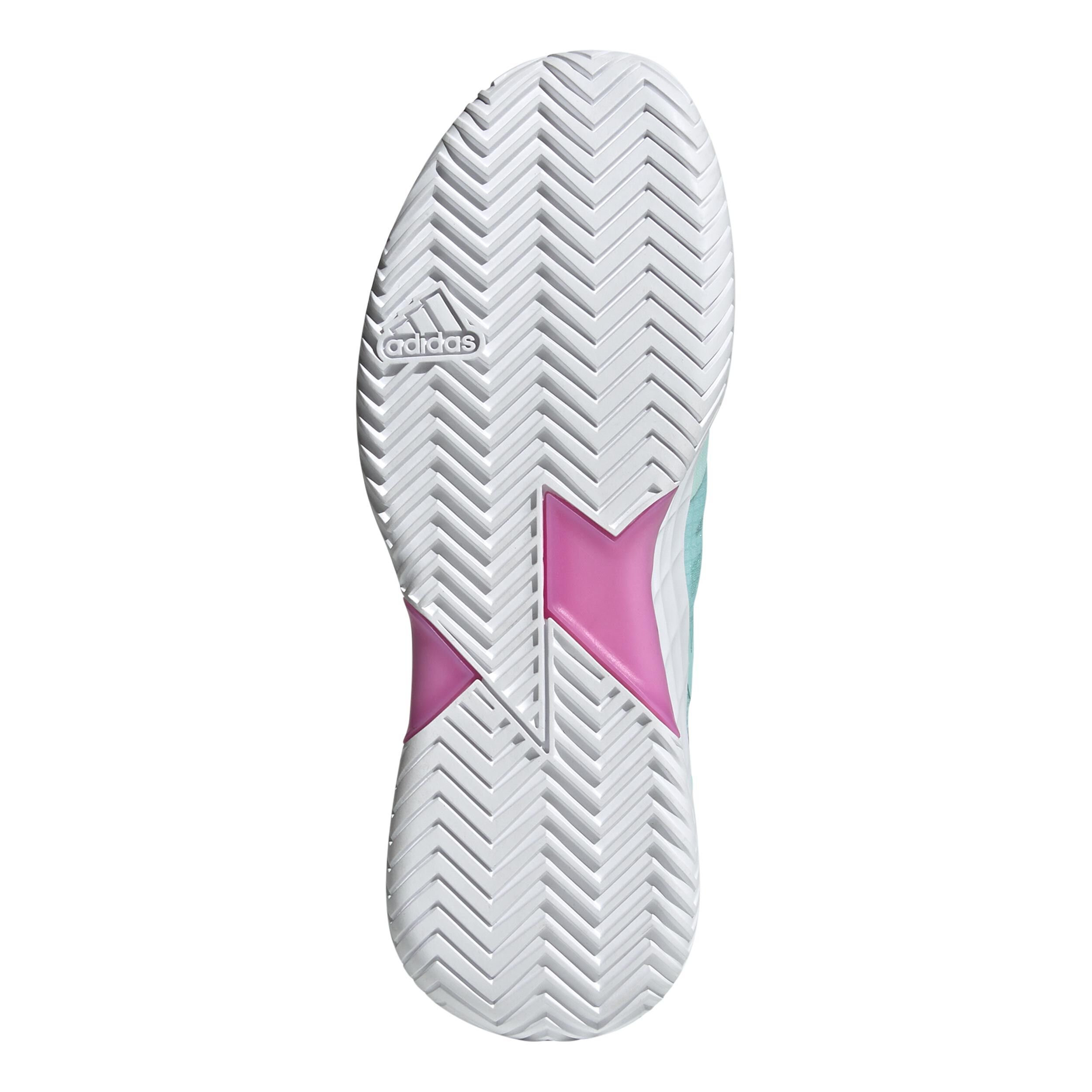 adidas Adizero Ubersonic 4.1 Chaussures Toutes Surfaces Femmes - Mint, Bleu
