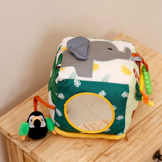 Cube d'éveil   Jungle        de               Little Big Friends