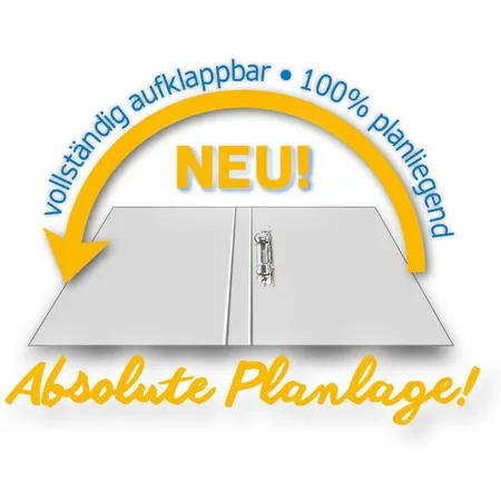 HERMA Ringbuch A4 Karton 2D Pferde 2 Ringe 3,5cm