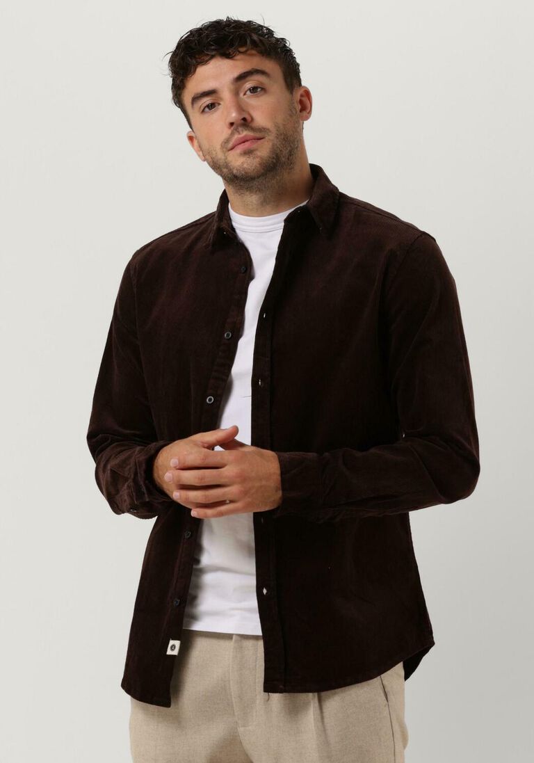 ANERKJENDT bruine anerkjendt overshirt akleif corduroy shirt