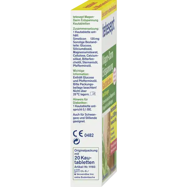 Magen-Darm Entspannung Kautabletten