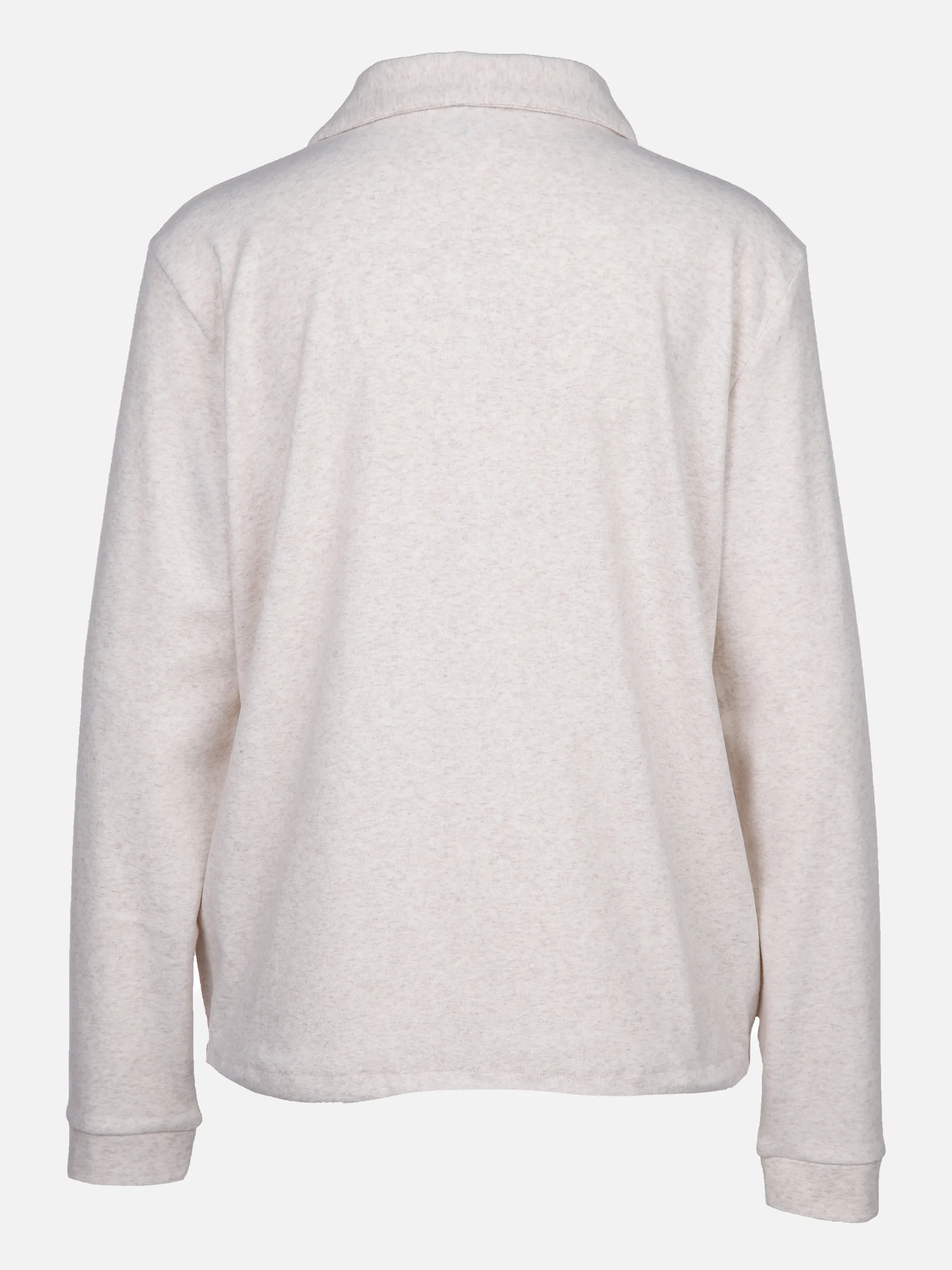 Damen Sweatshirt mit Polokragen