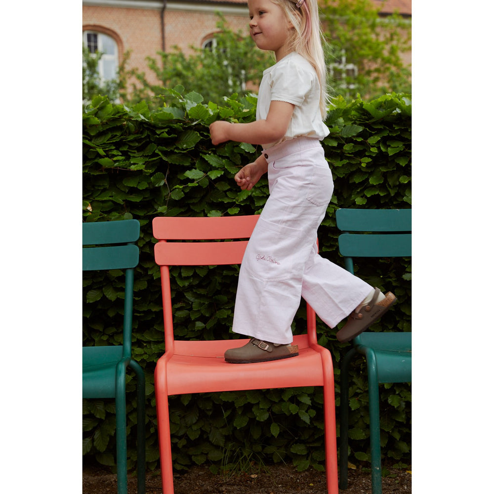 Køb COPENHAGEN COLORS Ballerina Stripe Striped Wide Bukser m. Lommer