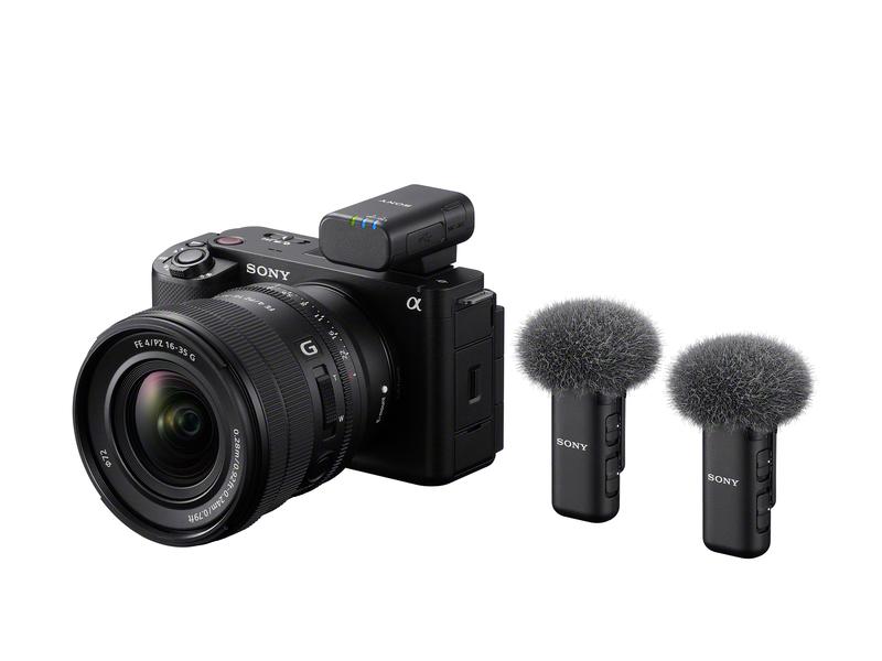 Sony Mikrofon ECM W3 Kabelloses Zwei-Kanal-Mikrofon für hochwertige digitale Aufnahmen
