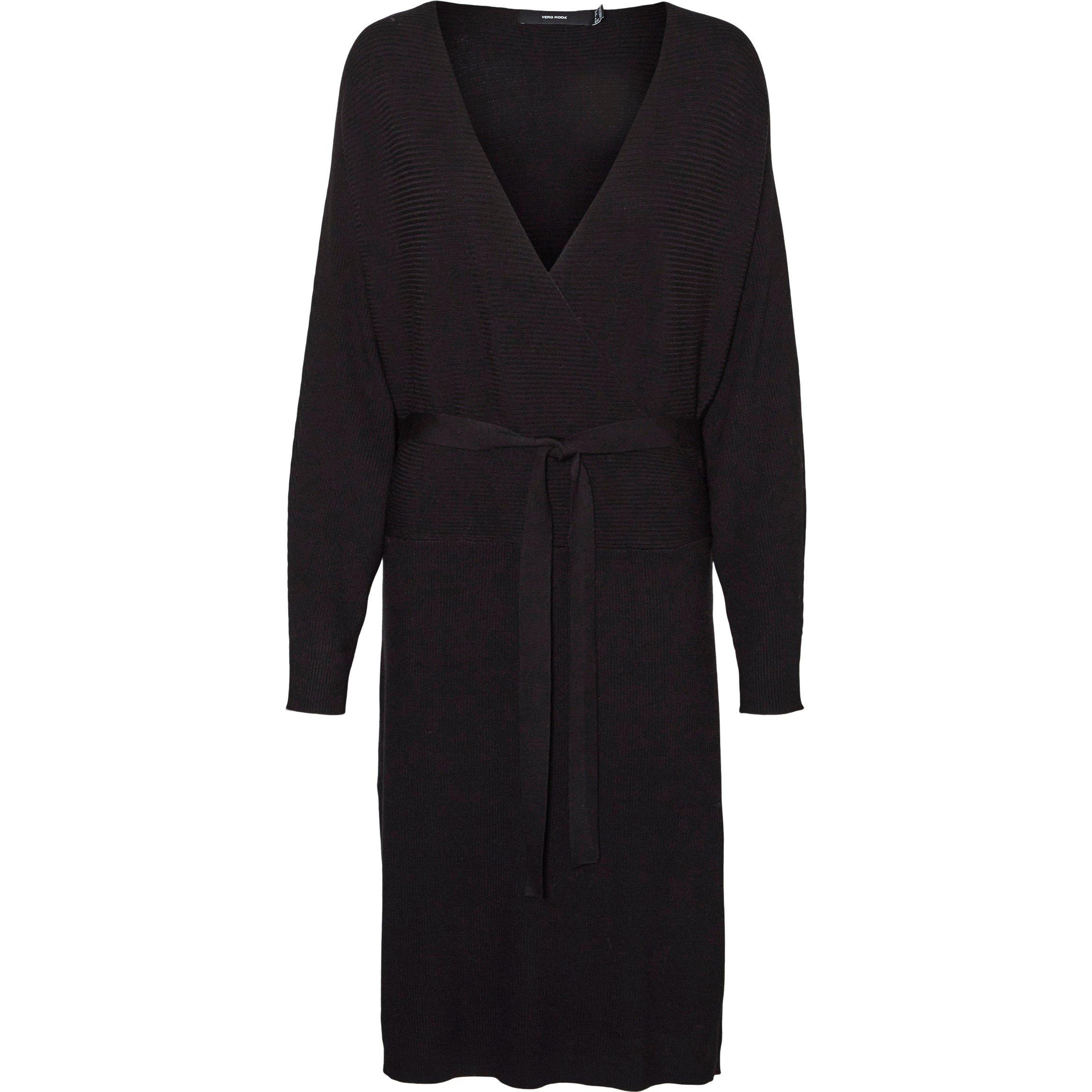 Vero Moda Wrap Front Knit Mini Dress
