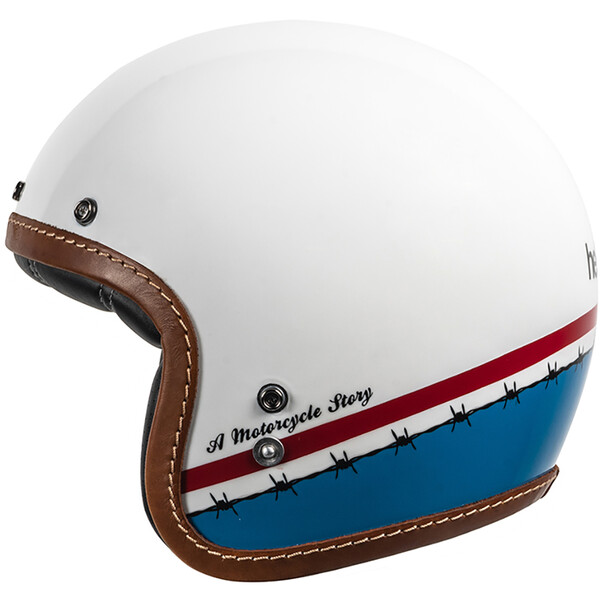 Helstons - Casque Evasion Blanc / Bleu / Rouge