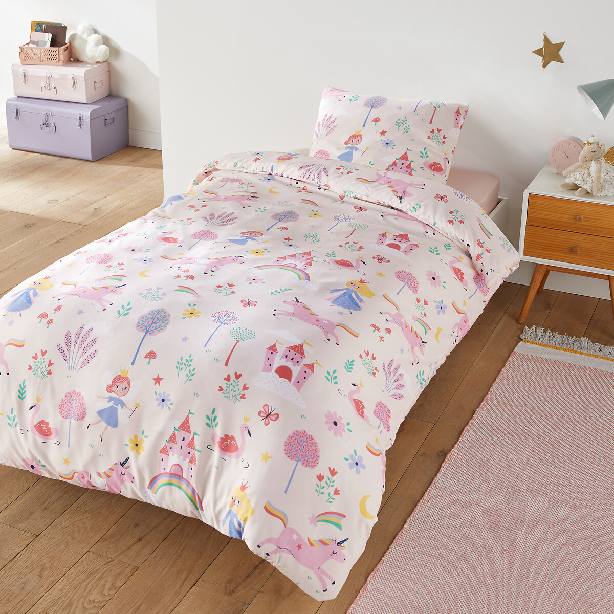 SO'HOME<br>Conjunto de cama, microfibra reciclada, fronha retangular
