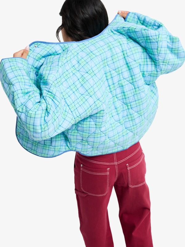 Seaside Resort Veste ample molletonnée Bleu Femme