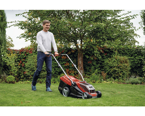 Einhell Power X-Change GE-CM 36/36 Li accu grasmaaier inclusief accu (2x4,0Ah) en 2 Power X-Change systeemladers