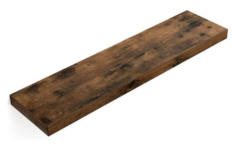 Wandregal Ledge 80 x 3.8 cm, BraunVielseitige Wandablage