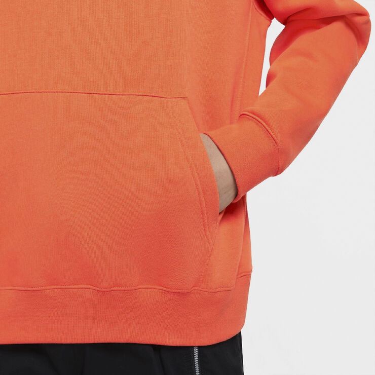 Nike club fleece hoodie Orange
