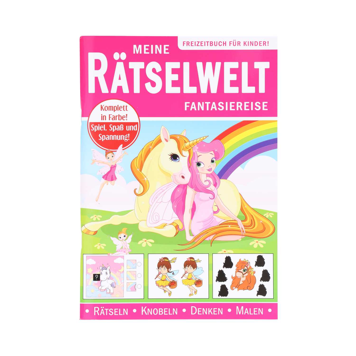 Rästelbuch für Kinder, 96Seiten, A5
