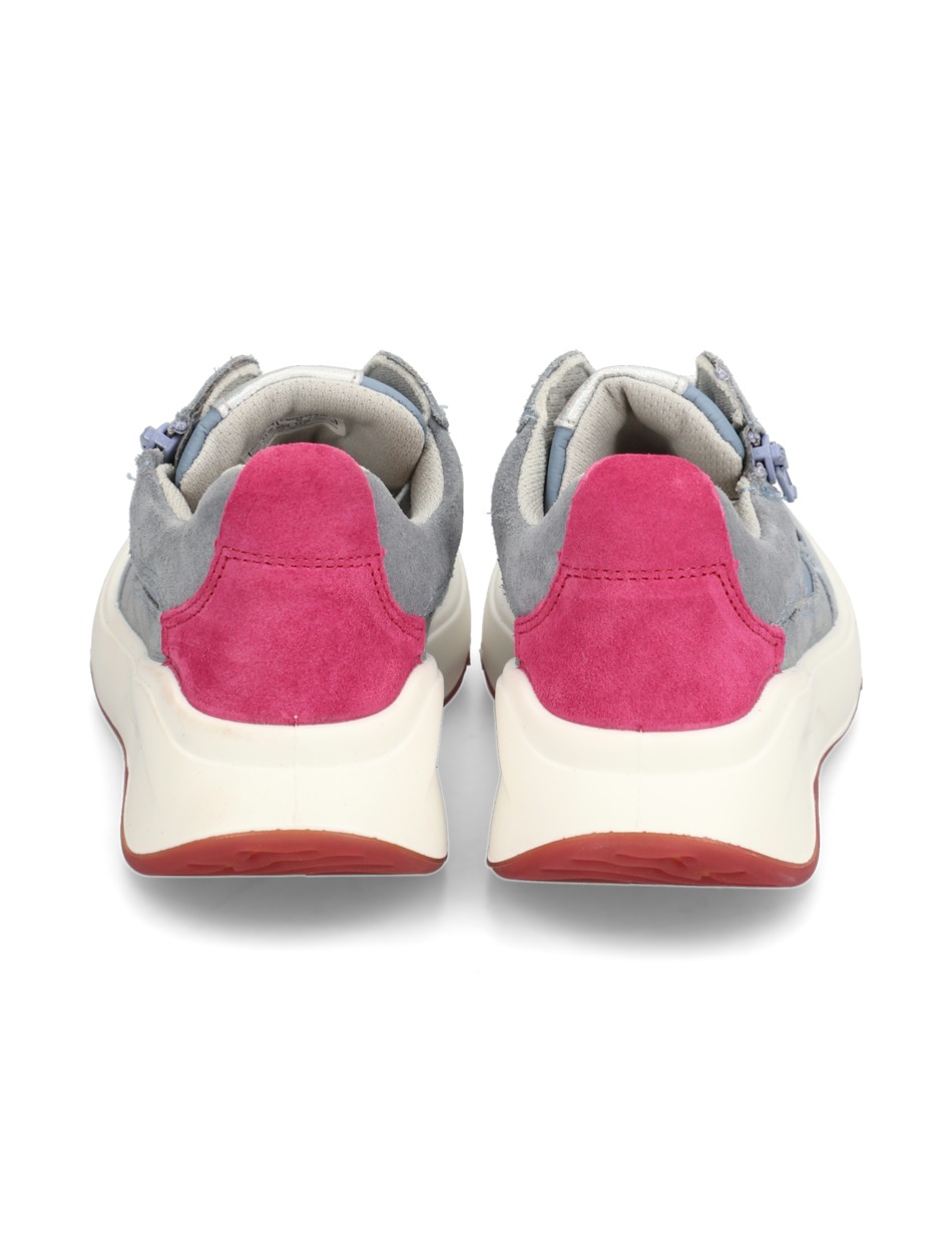 Lederkombination Sneaker