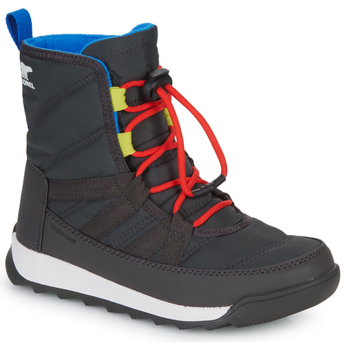 Sorel - YOUTH WHITNEY II SHORT LACE WP - Noir